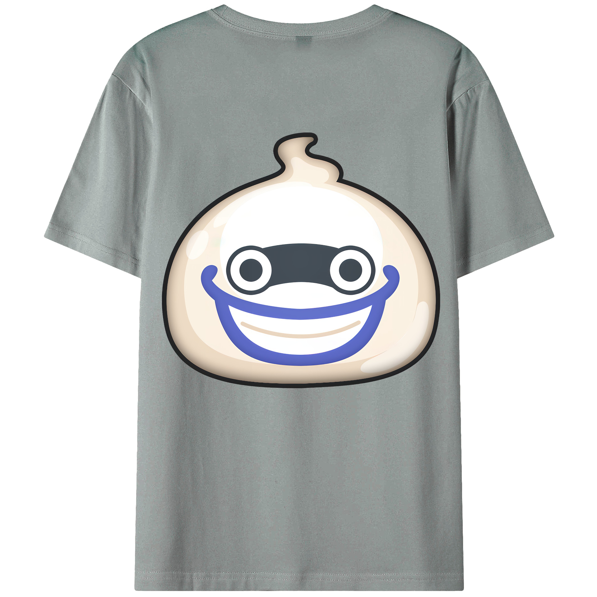 （画像用） 妖怪ウォッチ Yo-kai Watch 綿100％ メンズ半袖Tシャツ（バックプリント） 通気性